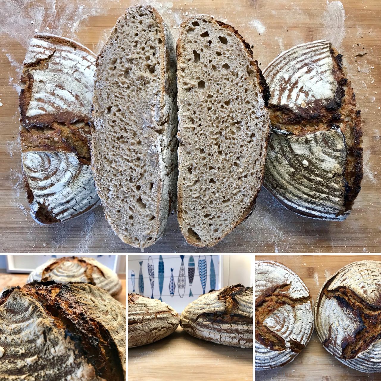 Yummy rye breads